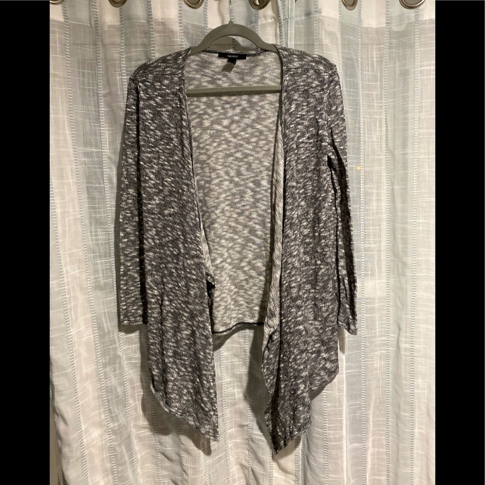 Forever 21 Lightweight Marled Open Cardigan